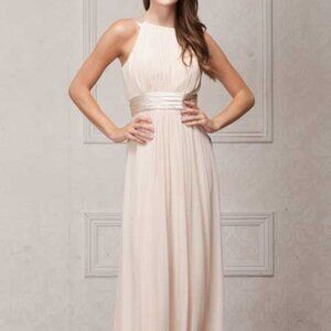 High Neck Sheath Shape Prom Dress AC643